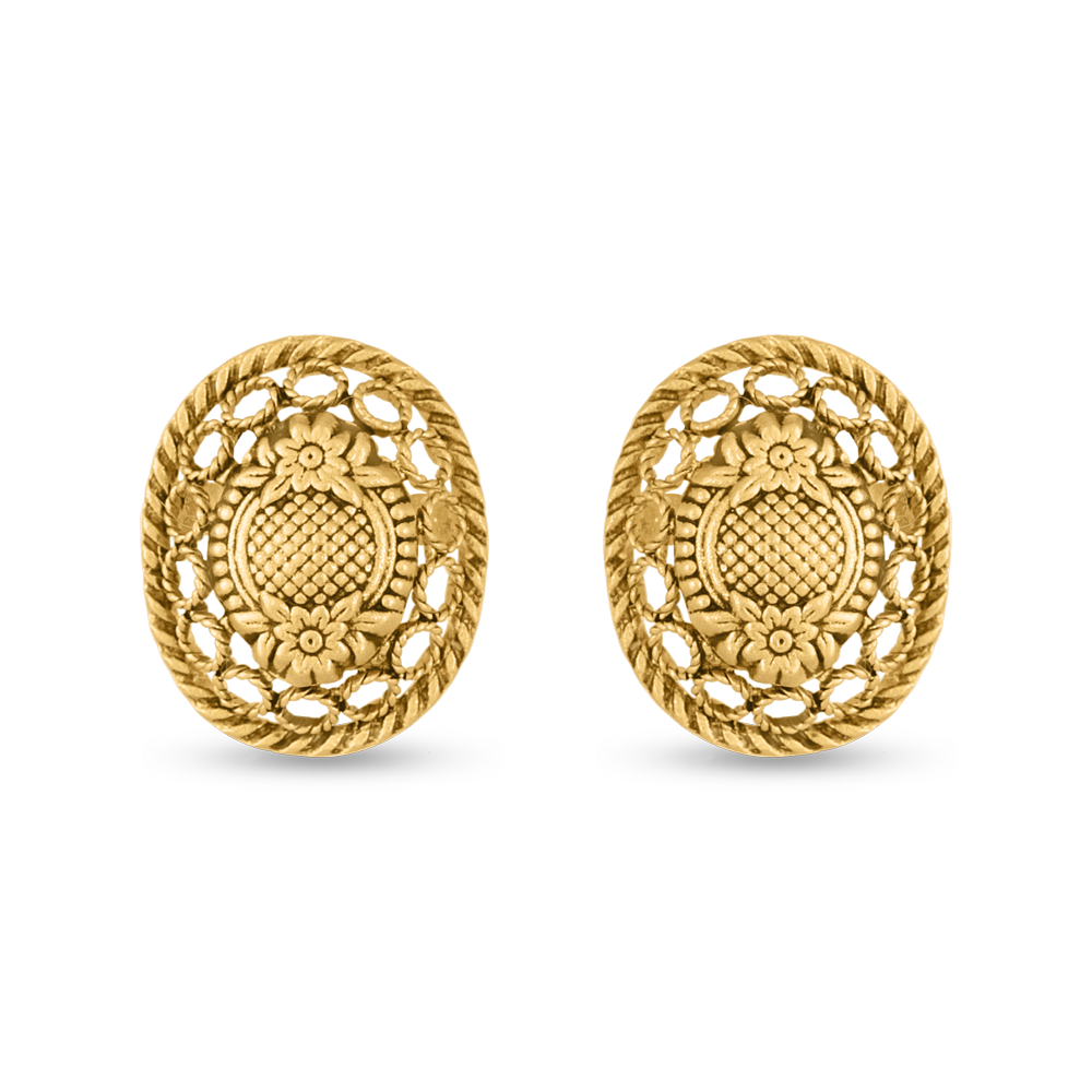 22 Ayar Altın Antik Kaplama Çıtçıt | Armari Koleksiyonu 22 Ayar Altın Antik Kaplama Çıtçıt | Armari Koleksiyonu