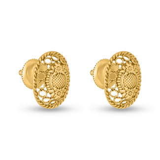 22ct Gold Antique Finish stud | Armari Collection 22ct Gold Antique Finish stud | Armari Collection
