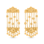 22 Ayar Gündoğumu Altın Gelin Damla Küpesi 22 Ayar Gündoğumu Altın Gelin Damla Küpesi