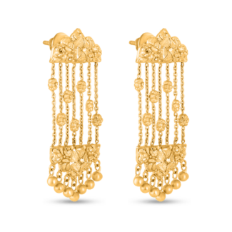 22ct Sunrise Gold Bridal Drop Earring 22ct Sunrise Gold Bridal Drop Earring