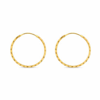 22ct Gold Hoop Earring 22ct Gold Hoop Earring