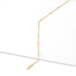 Rodyum ile 22 Ayar Sunrise Altın Link Boncuk Zincir Rodyum ile 22 Ayar Sunrise Altın Link Boncuk Zincir