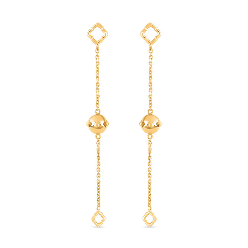 22ct Sunrise Gold Dhwani Kollektion Tropfenohrring