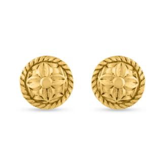 22ct Gold Armari Collection Stud | 8mm