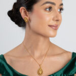 22 Ayar Altın Antik Kaplama Saplama Küpe | Armari Koleksiyonu 22 Ayar Altın Antik Kaplama Saplama Küpe | Armari Koleksiyonu