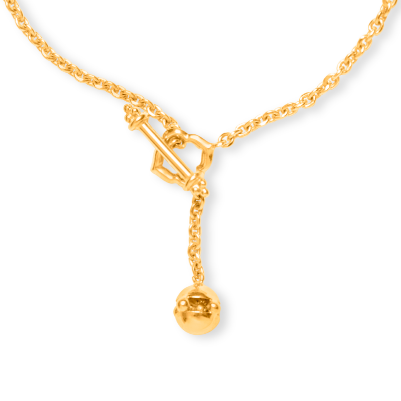 22 Ayar Altın Dhwani T-Bar Claps Bilezik 22 Ayar Altın Dhwani T-Bar Claps Bilezik