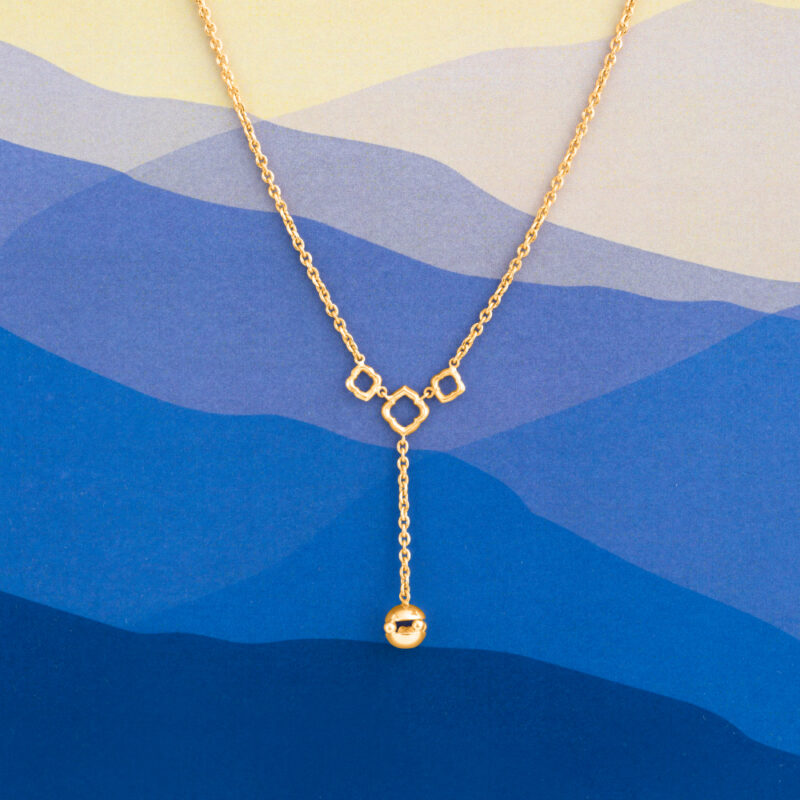22ct Sunrise Gold Dhwani Collection Necklace