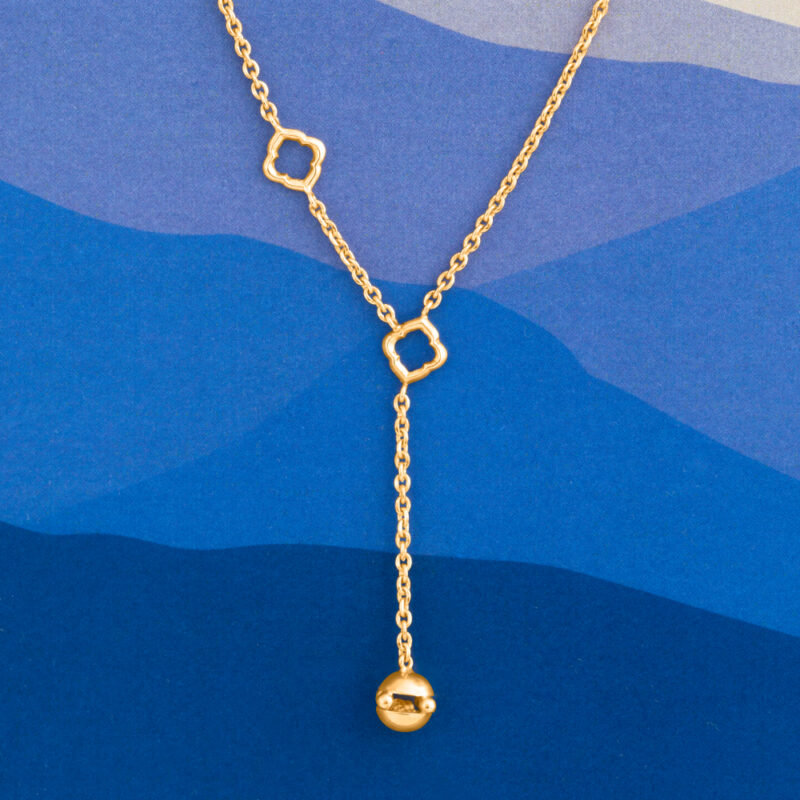 Dhwani Collection Necklace | 22ct Sunrise Gold Dhwani Collection Necklace | 22ct Sunrise Gold