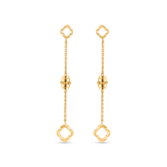 22ct Sunrise Gold Dhwani Collection Drop Earring 22ct Sunrise Gold Dhwani Collection Drop Earring