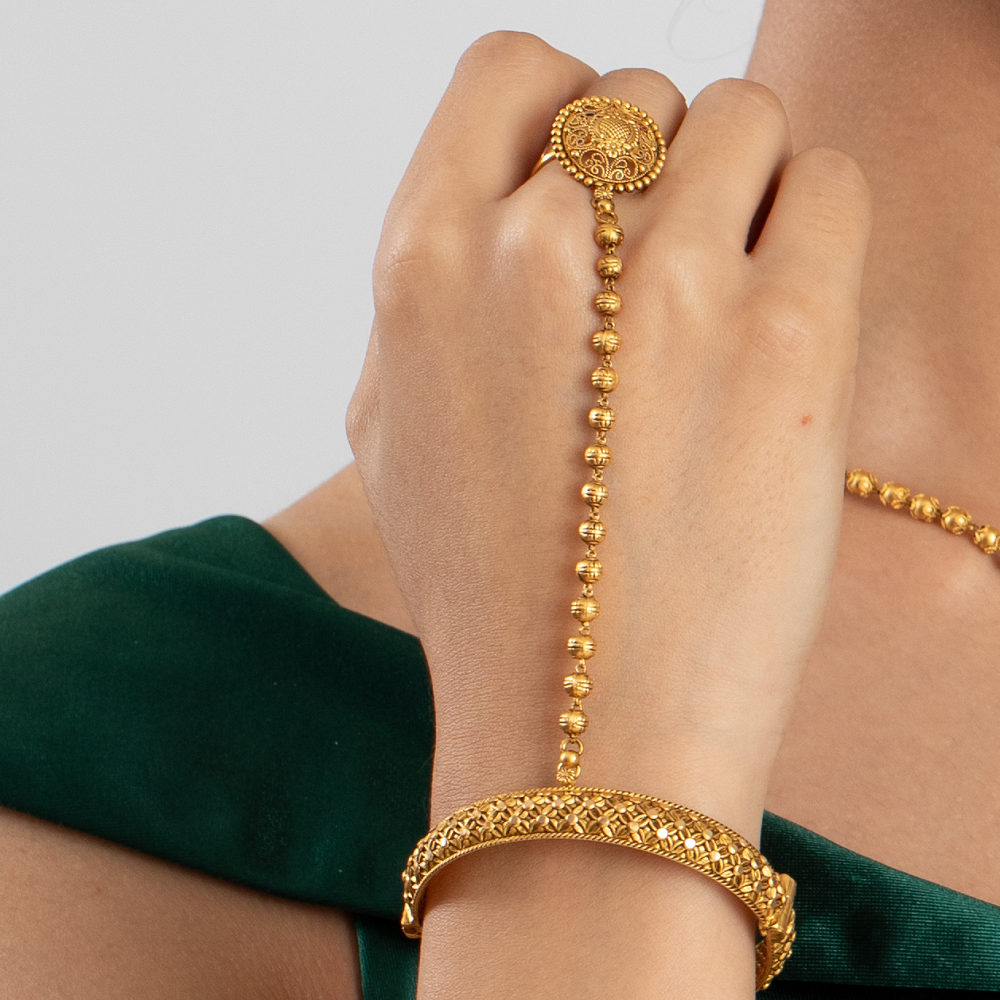 22 Ayar Altın Armari Poncha | Bileklik 2.2 Beden 22 Ayar Altın Armari Poncha | Bileklik 2.2 Beden