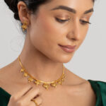 22ct Gold Armari Kollektion Tropfenohrring