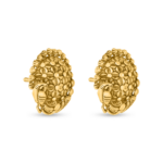 22ct Gold Pfauenmotiv-Ohrstecker