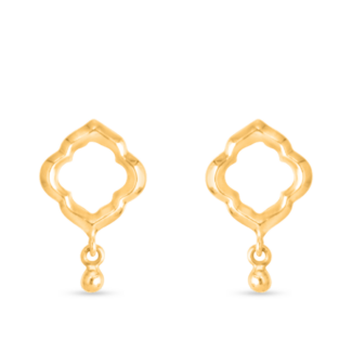 22ct Sunrise Gold Dhwani Collection Stud Earring 22ct Sunrise Gold Dhwani Collection Stud Earring