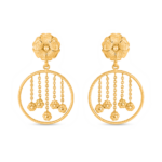 22 Ayar Gündoğumu Altın Fantezi Küpe | Rozet Koleksiyonu 22 Ayar Gündoğumu Altın Fantezi Küpe | Rozet Koleksiyonu