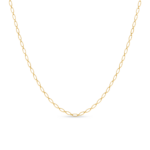 22ct Sunrise Gold Link Chain | 19 Inches | Twisted Collection 22ct Sunrise Gold Link Chain | 19 Inches | Twisted Collection