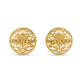 22ct Gold Antique Finish Stud | Armari Collection 22ct Gold Antique Finish Stud | Armari Collection