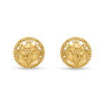 22 Ayar Altın Antik Kaplama Saplama | 10mm 22 Ayar Altın Antik Kaplama Saplama | 10mm