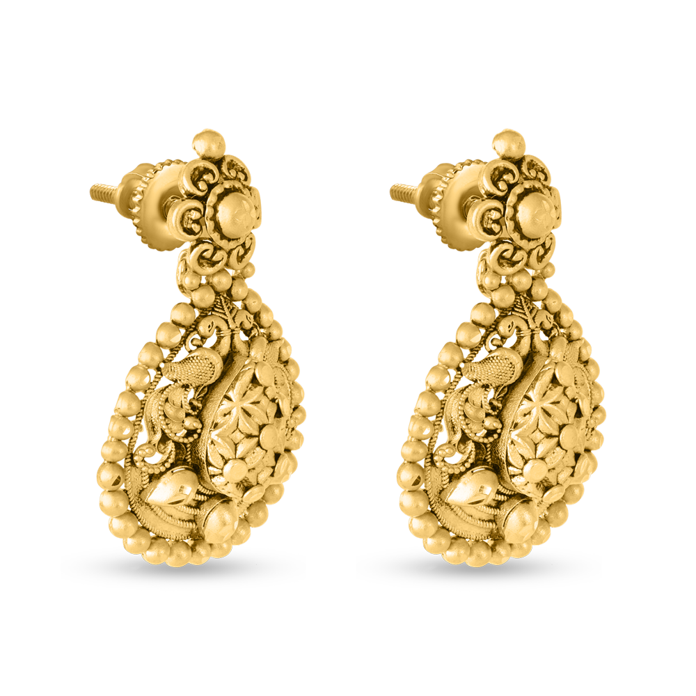 22 Ayar Altın Damla Küpe | Armari Koleksiyonu 22 Ayar Altın Damla Küpe | Armari Koleksiyonu