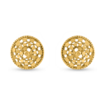 22ct Gold Antik Finish Ohrstecker | Armari Kollektion