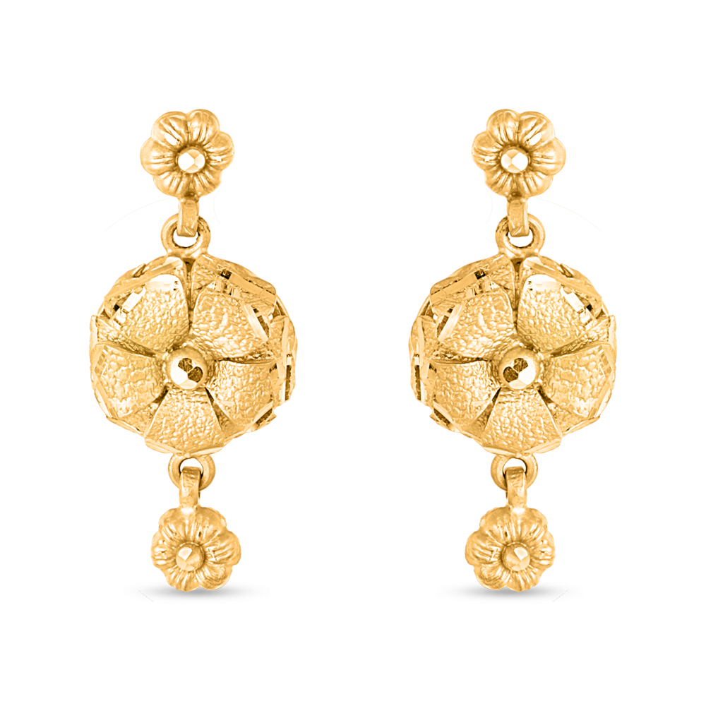 Damlalıklı 22 Ayar Sunrise Altın Rozet Saplama Damlalıklı 22 Ayar Sunrise Altın Rozet Saplama