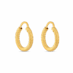 أقراط دائرية من الذهب عيار 22 قيراط أقراط دائرية من الذهب عيار 22 قيراط