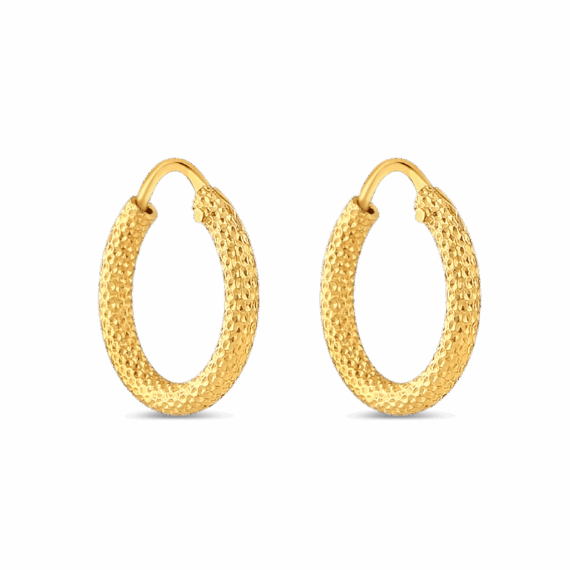 22ct Gold Bali-Ohrring 22ct Gold Bali-Ohrring