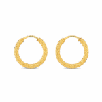 22ct Gold Bali-Ohrring 22ct Gold Bali-Ohrring