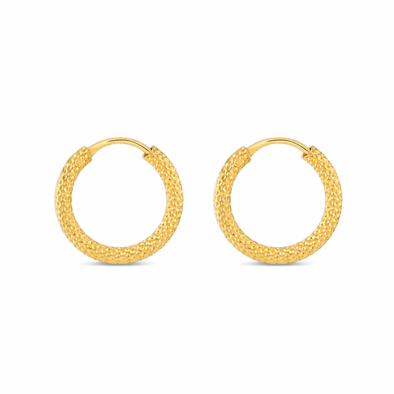 22ct Gold Bali-Ohrring 22ct Gold Bali-Ohrring