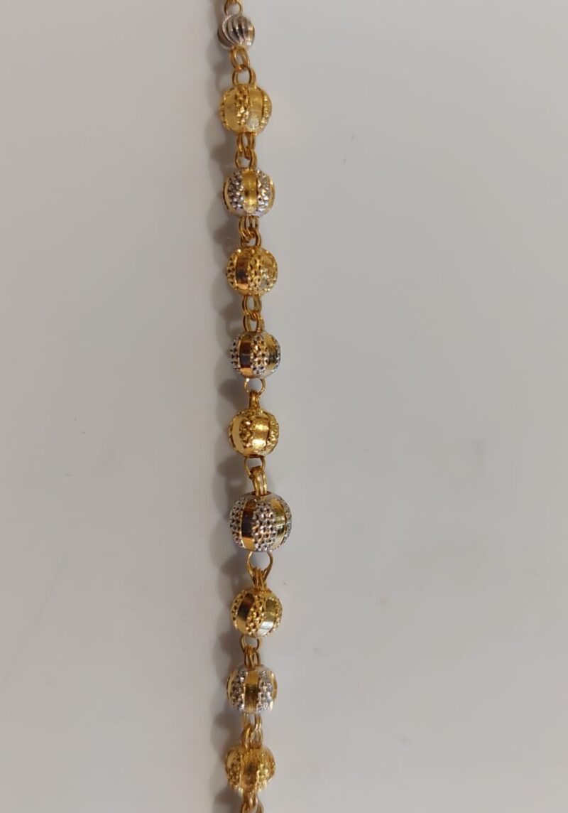 22ct Gold Perlenarmband | 7,25 Zentimeter 22ct Gold Perlenarmband | 7,25 Zentimeter