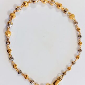 22ct Gold Bead Bracelet | 7.25 Inches 22ct Gold Bead Bracelet | 7.25 Inches