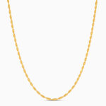 22ct Gold | Ripple Kette | 16 Zoll