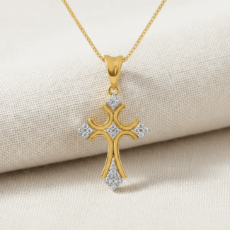 Holy Cross Real Gold Pendant Holy Cross Real Gold Pendant