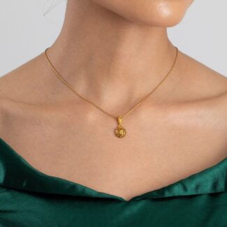 Armari Collection Pendant in 22ct Yellow Gold | 10mm