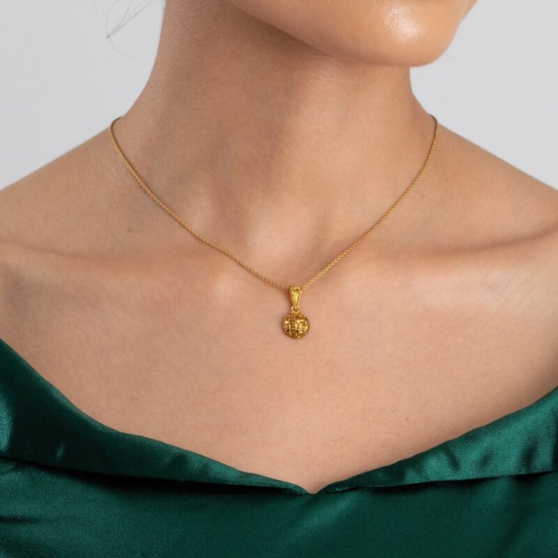 Armari Koleksiyonu 22 Ayar Sarı Altın Kolye Ucu | 10mm Armari Koleksiyonu 22 Ayar Sarı Altın Kolye Ucu | 10mm