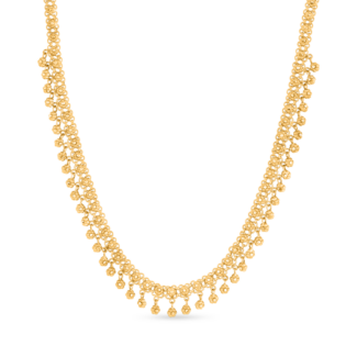 22ct Sunrise Gold Necklace | Rosettes Collection | 16.5 Inches 22ct Sunrise Gold Necklace | Rosettes Collection | 16.5 Inches
