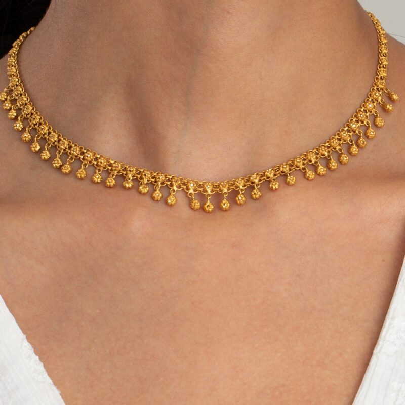 22 Ayar Gündoğumu Altın Kolye | Rozet Koleksiyonu | 16,5 İnç 22 Ayar Gündoğumu Altın Kolye | Rozet Koleksiyonu | 16,5 İnç