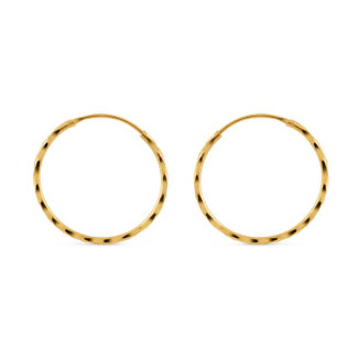 Diamond Cut Bali Earring Diamond Cut Bali Earring