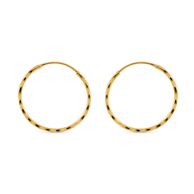 Elmas Kesimli Bali Küpe Elmas Kesimli Bali Küpe