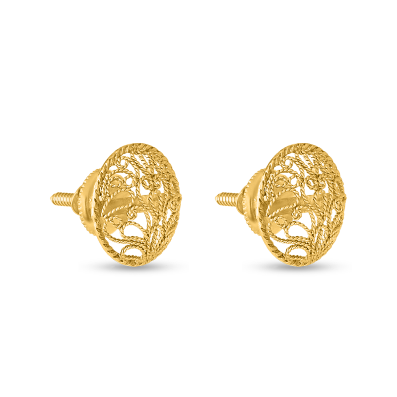 مسمار ذهبي عيار 22 قيراط بلمسة نهائية عتيقة | مجموعة أرماري | 12 ملم مسمار ذهبي عيار 22 قيراط بلمسة نهائية عتيقة | مجموعة أرماري | 12 ملم