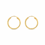 22kt Yellow Gold Dailywear Hoop Earrings 22kt Yellow Gold Dailywear Hoop Earrings