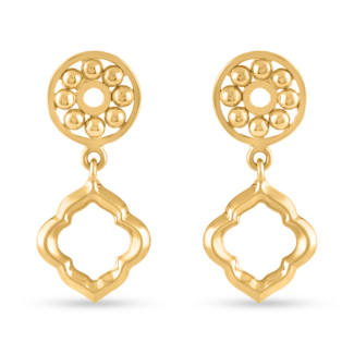 22ct Gold Dhwani Collection Drop Earring 22ct Gold Dhwani Collection Drop Earring