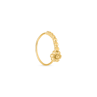 22ct Gold Nose Ring | Rosette Collection 22ct Gold Nose Ring | Rosette Collection