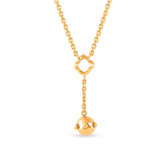 22ct Gold Necklace | Dhwani Collection | 18 Inches 22ct Gold Necklace | Dhwani Collection | 18 Inches