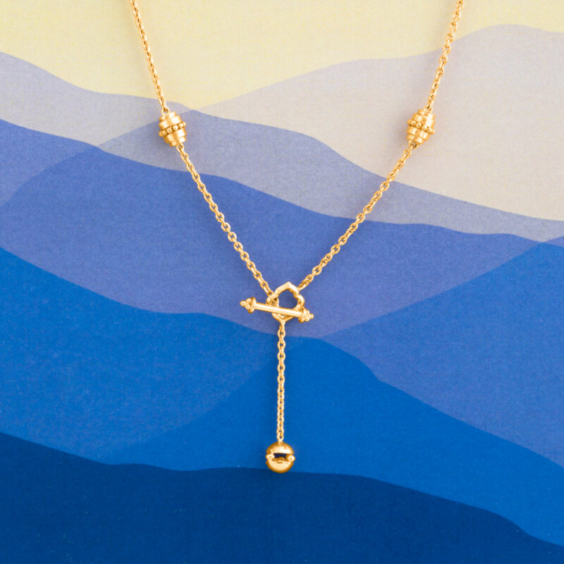 22ct Sound Barrel Kolye | Dhwani Koleksiyonu 22ct Sound Barrel Kolye | Dhwani Koleksiyonu