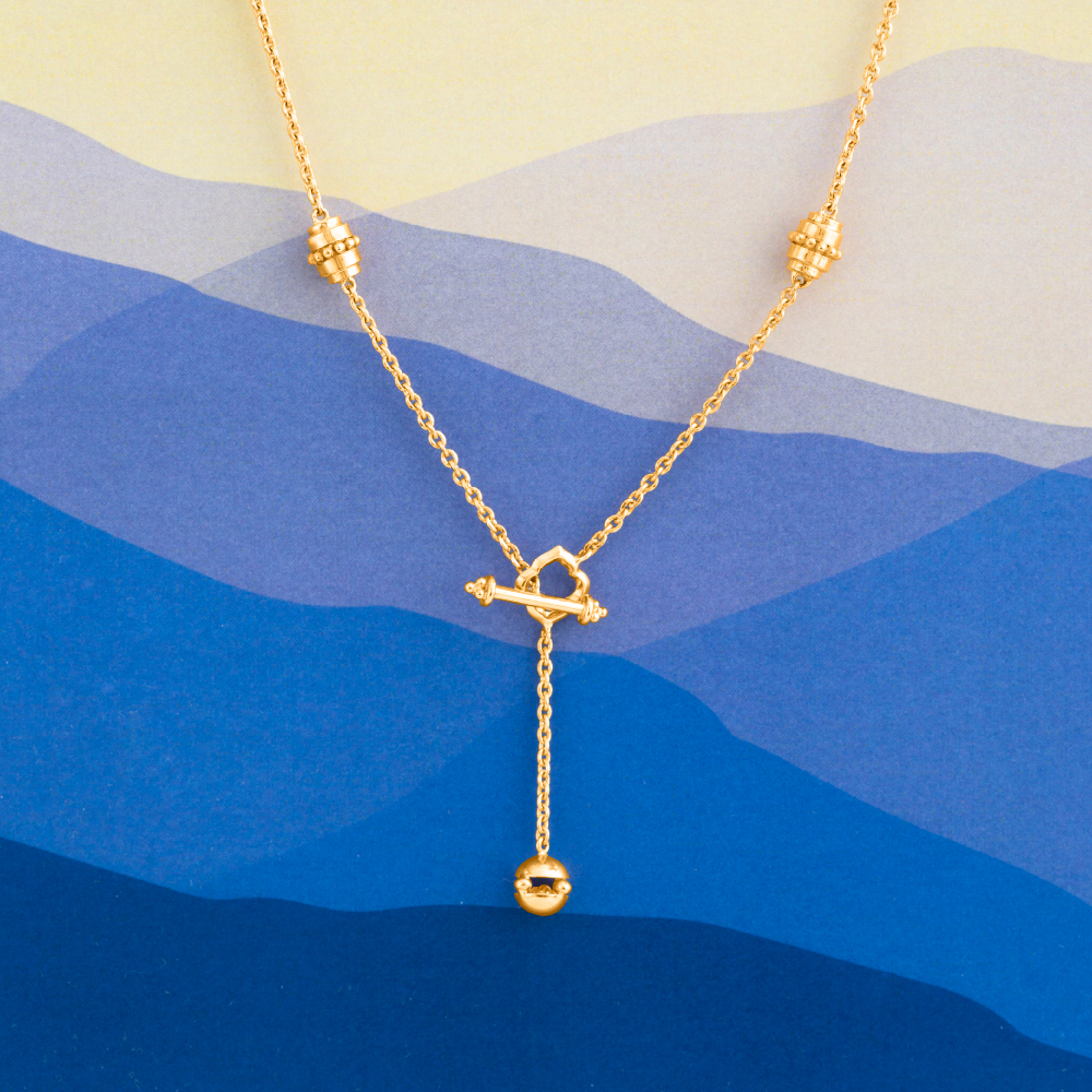 22ct Sound Barrel Kolye | Dhwani Koleksiyonu 22ct Sound Barrel Kolye | Dhwani Koleksiyonu