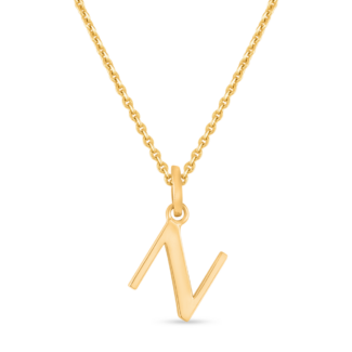 22 carat Gold Pendant Initial N 22 carat Gold Pendant Initial N