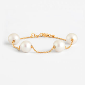 22ct Gold Pearl Bracelets for Ladies | 7 Inches 22ct Gold Pearl Bracelets for Ladies | 7 Inches