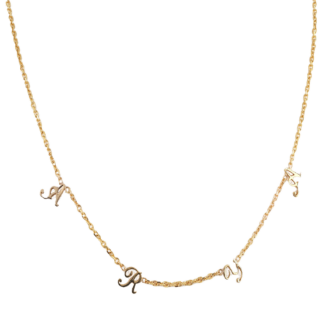 22ct Personalised Initial Bracelet 22ct Personalised Initial Bracelet