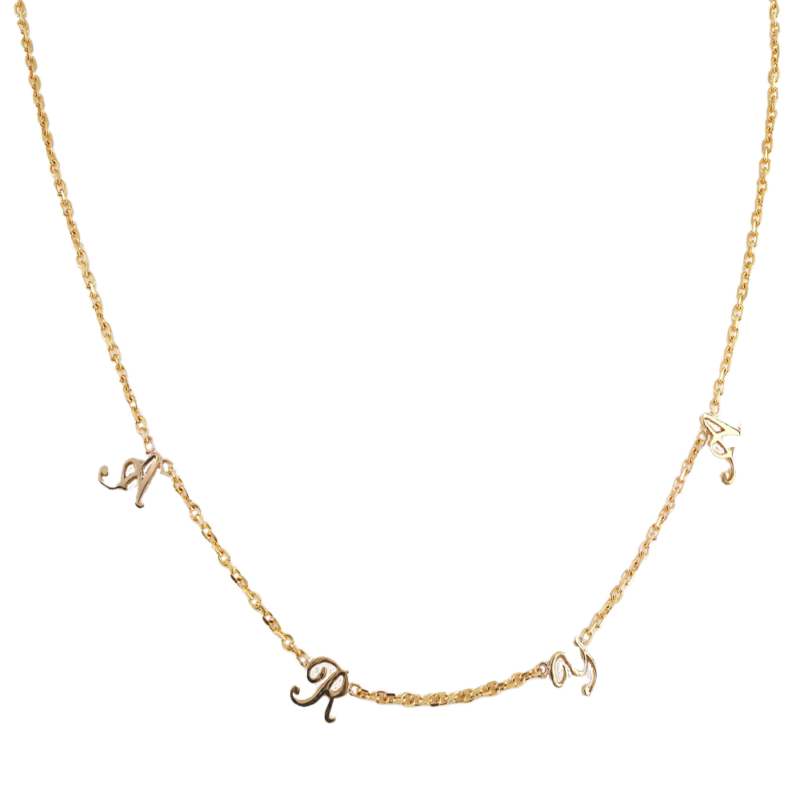 22ct Personalised Initial Bracelet 22ct Personalised Initial Bracelet