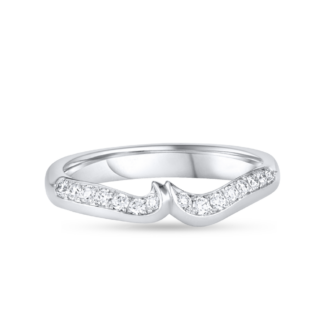 Tendril Diamond Band